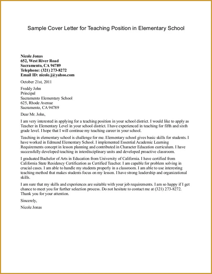 36947 cover letter importance
