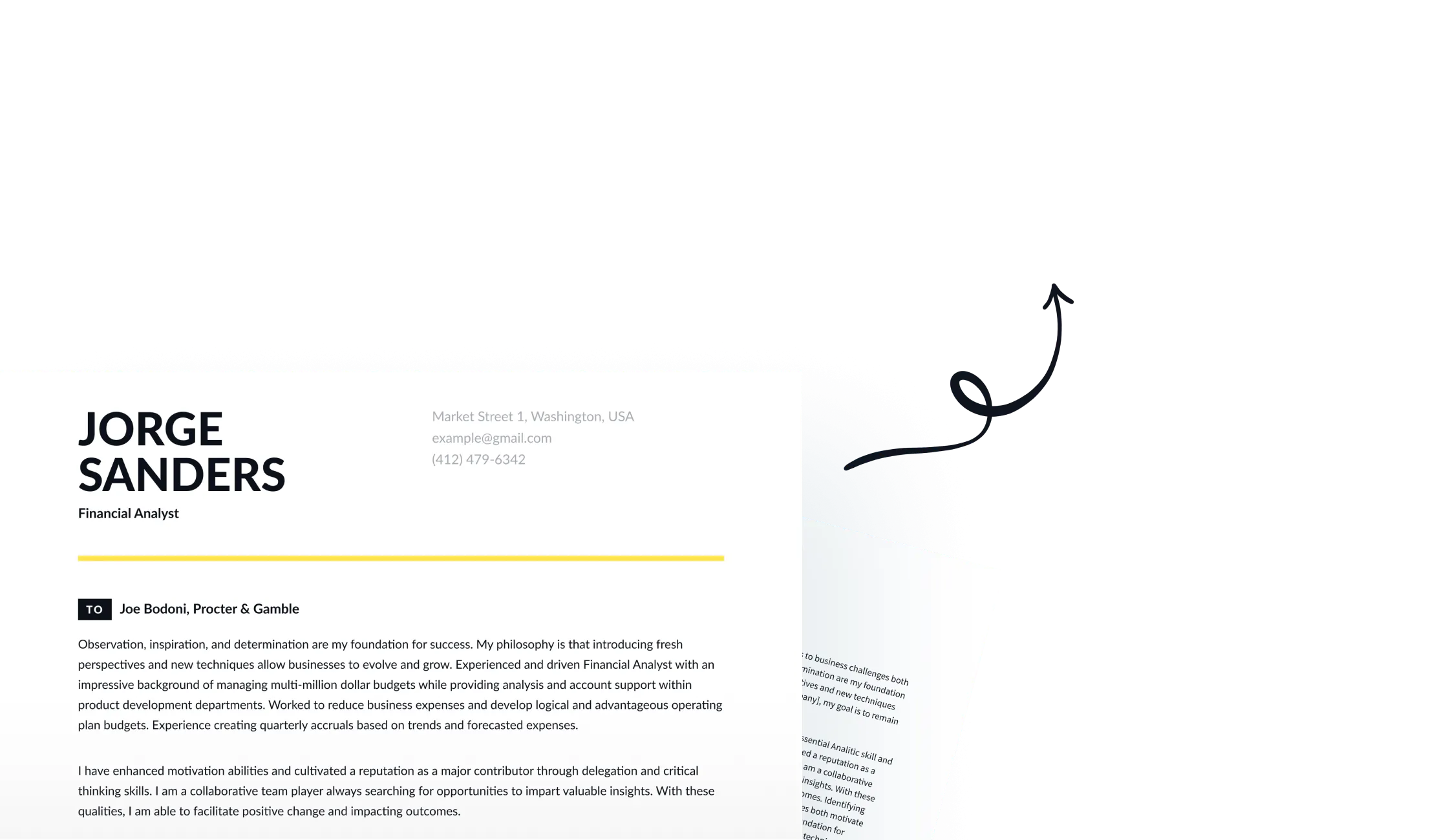 36947 cover letter writing