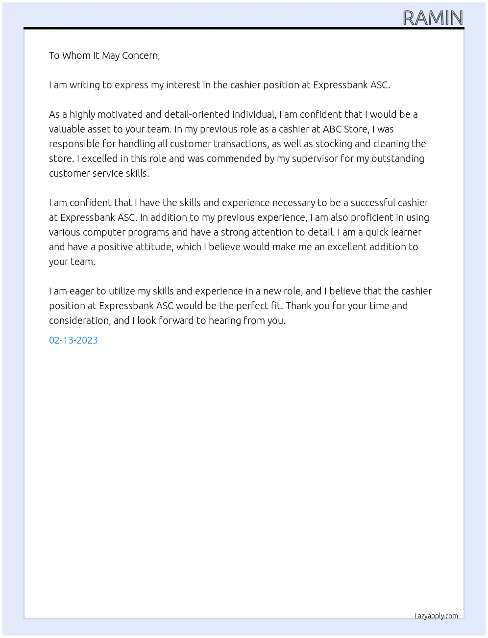 36950 cashier cover letter example1