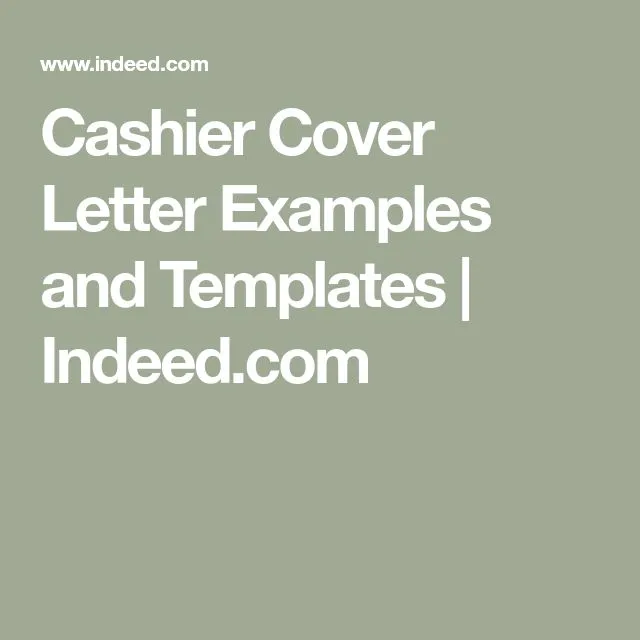 36950 cashier cover letter skills