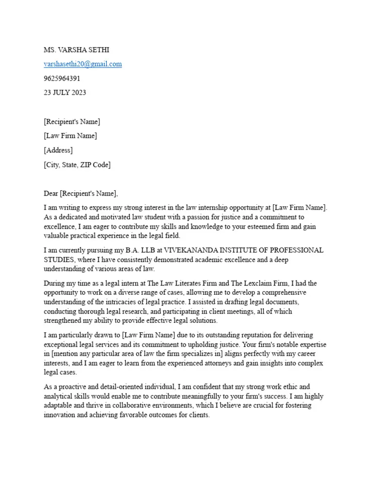 36963 law school cover letter