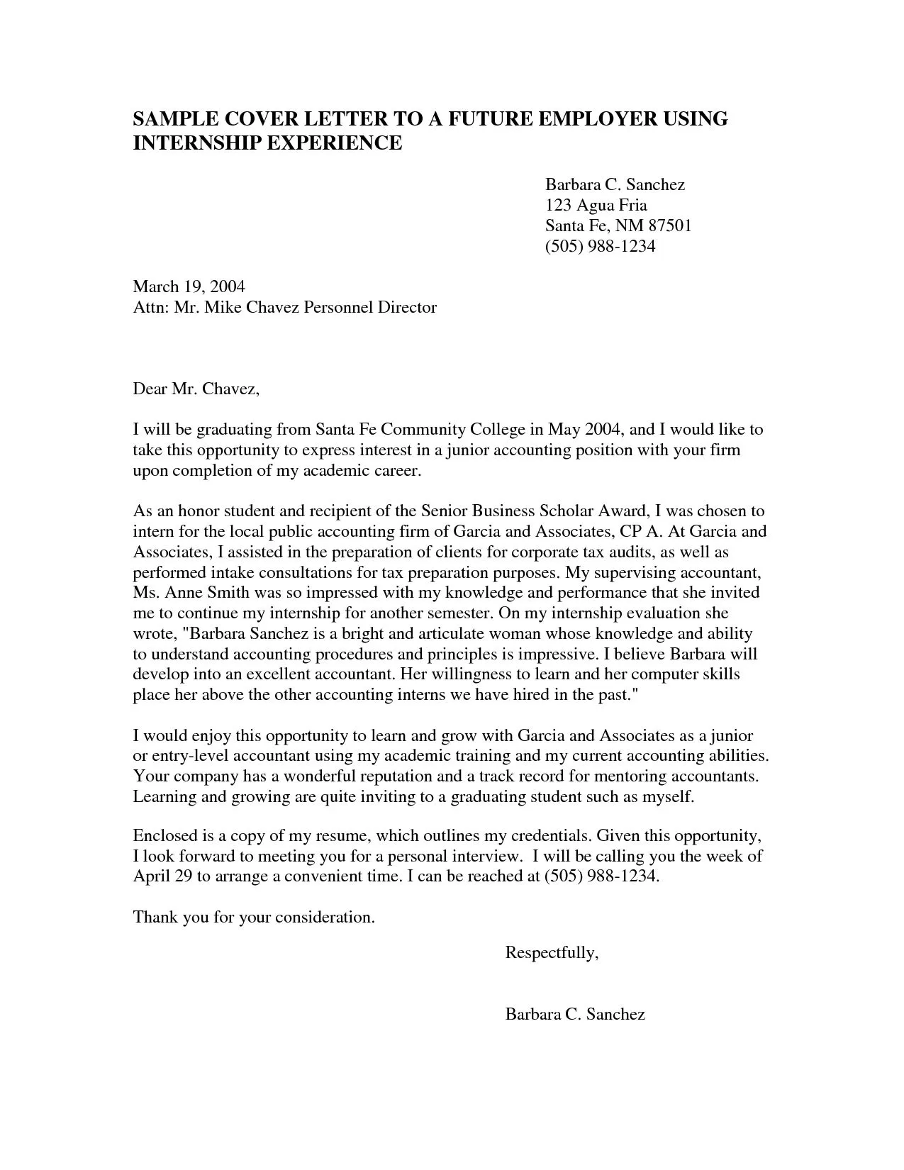 36971 accounting internship cover letter skills
