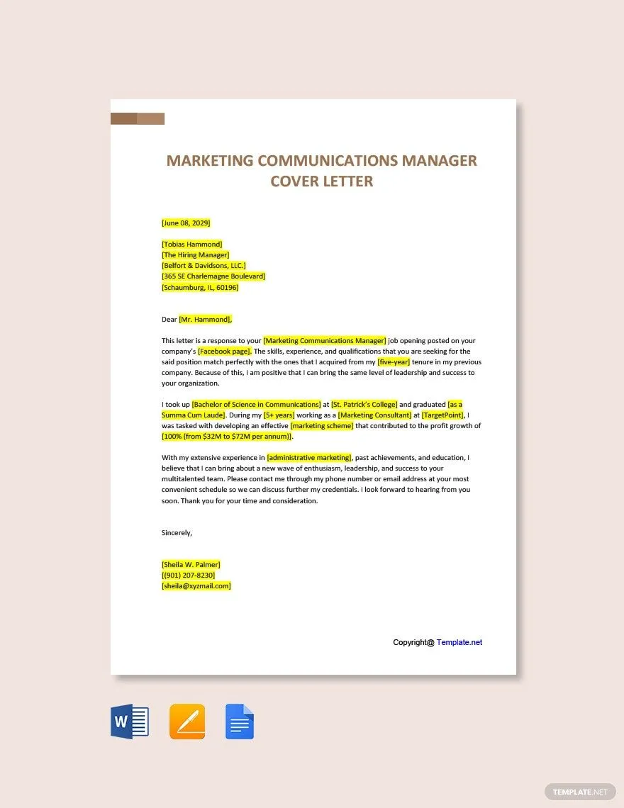 36980 marketing cover letter closing