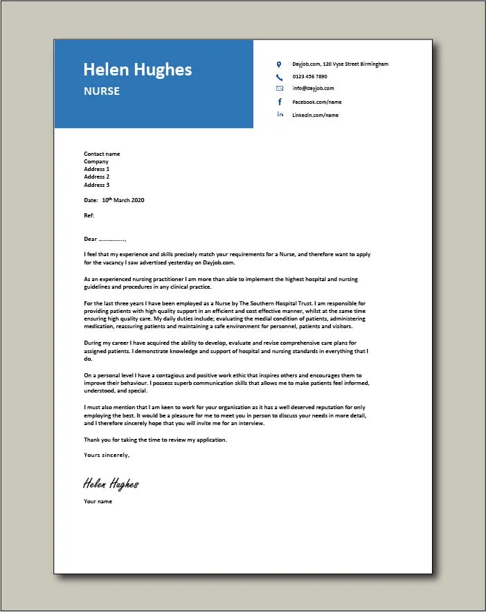 36992 header section cover letter