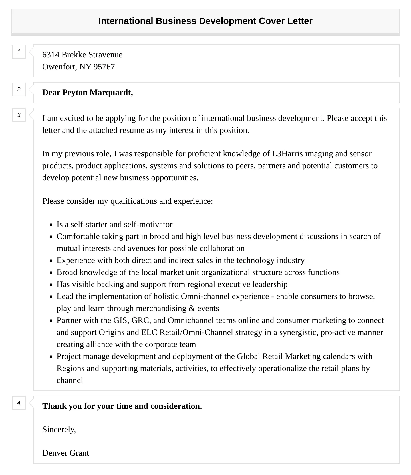 36996 achievements cover letter