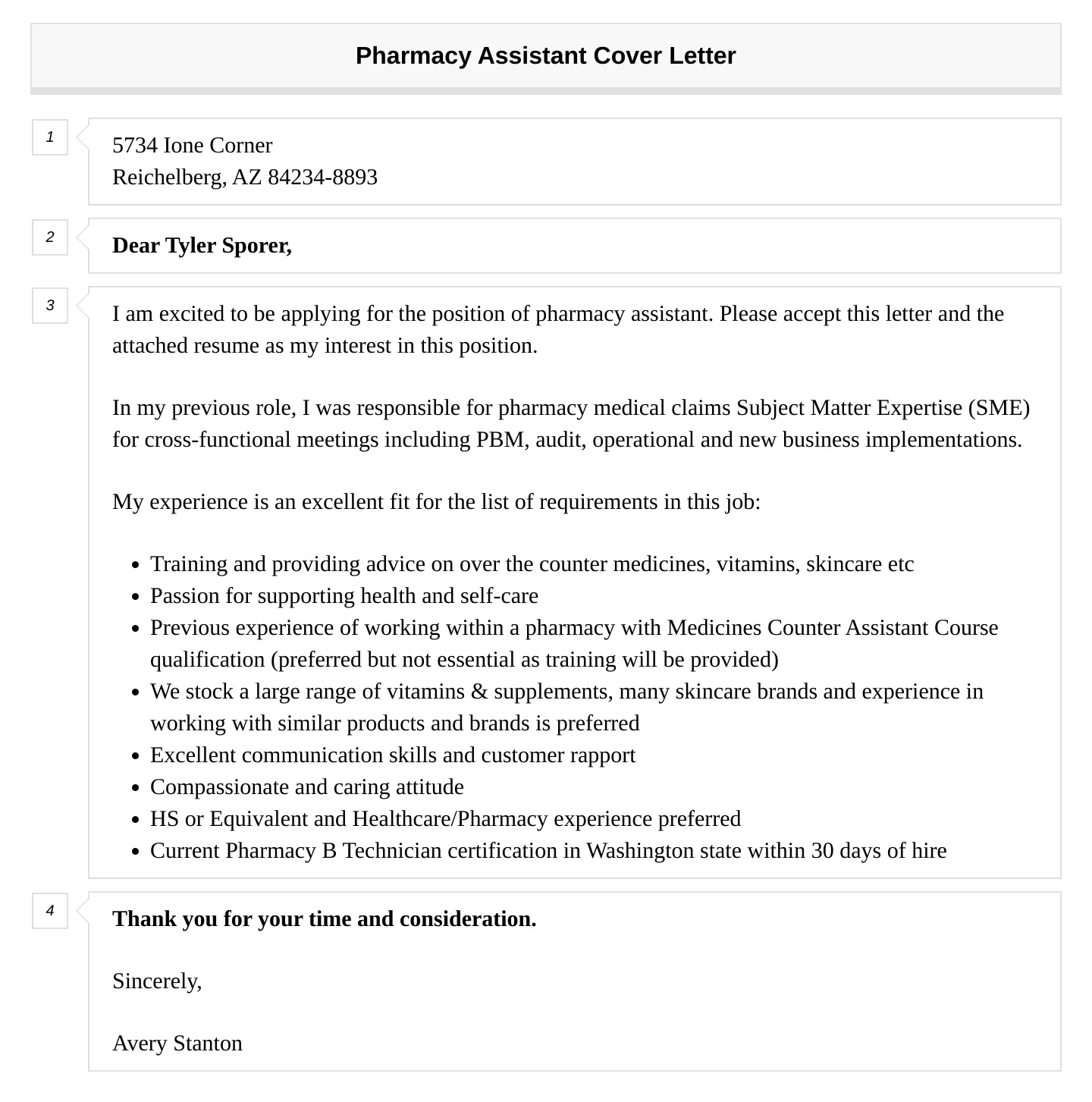 37001 enthusiasm in cover letter