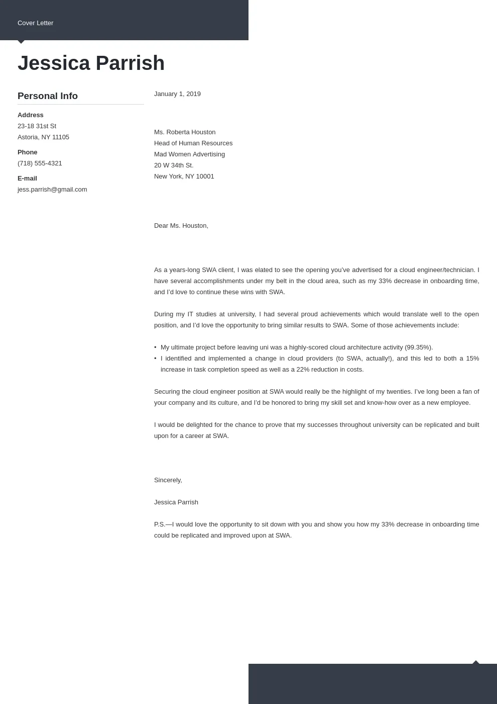 37003 follow up cover letter
