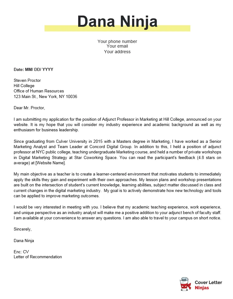37006 proofreading cover letter