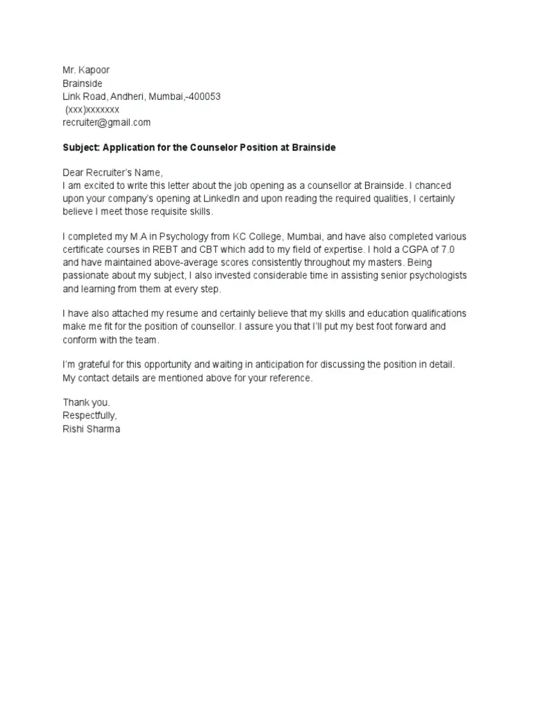 37011 cover letter writing