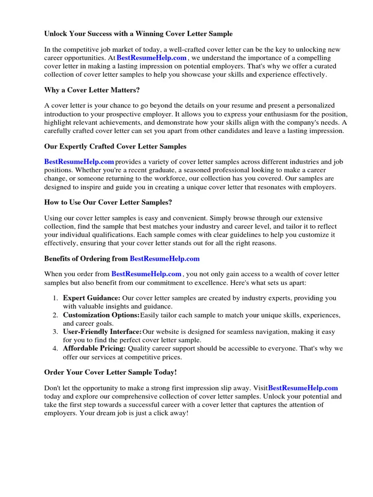 37015 cover letter formatting
