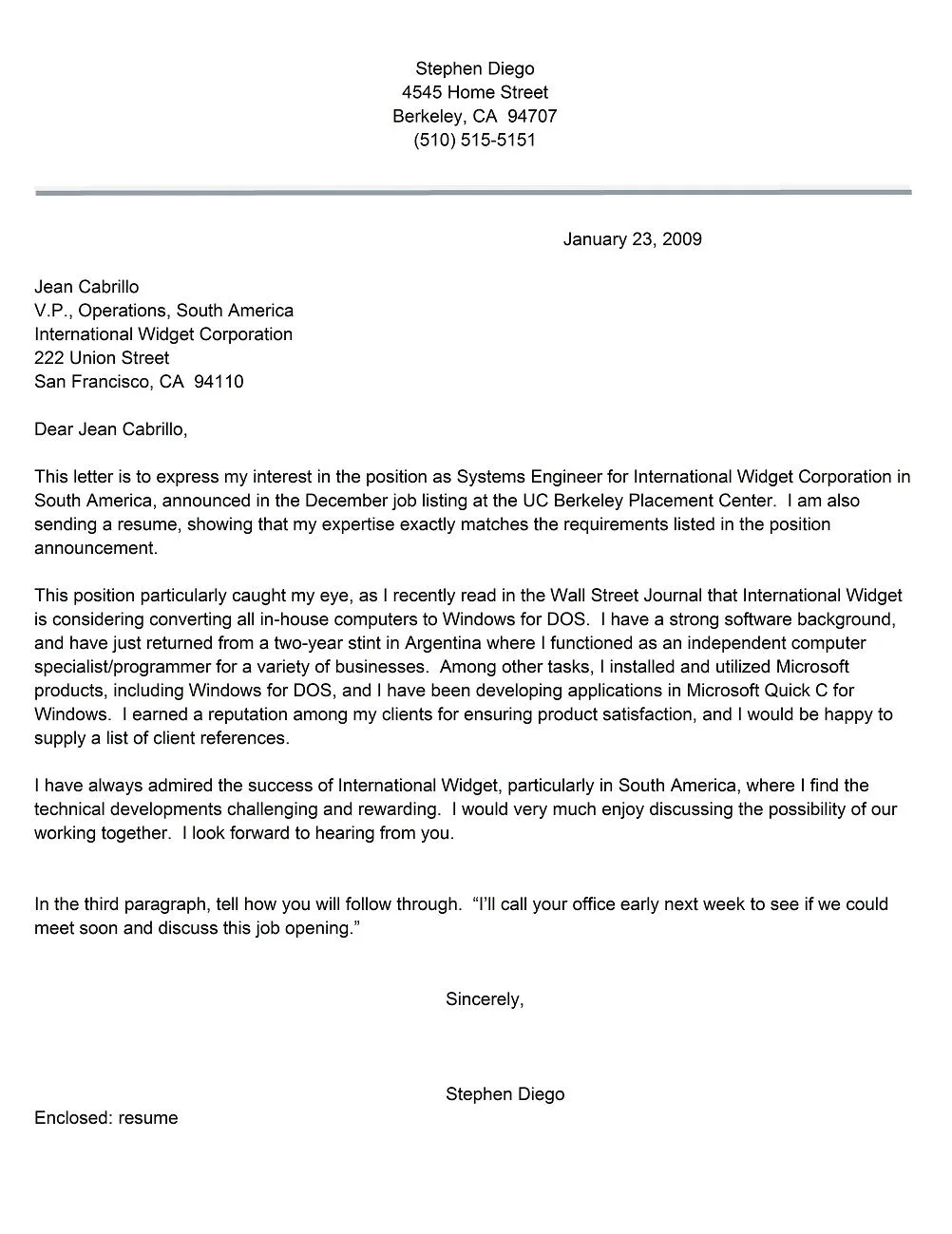 37018 cover letter importance