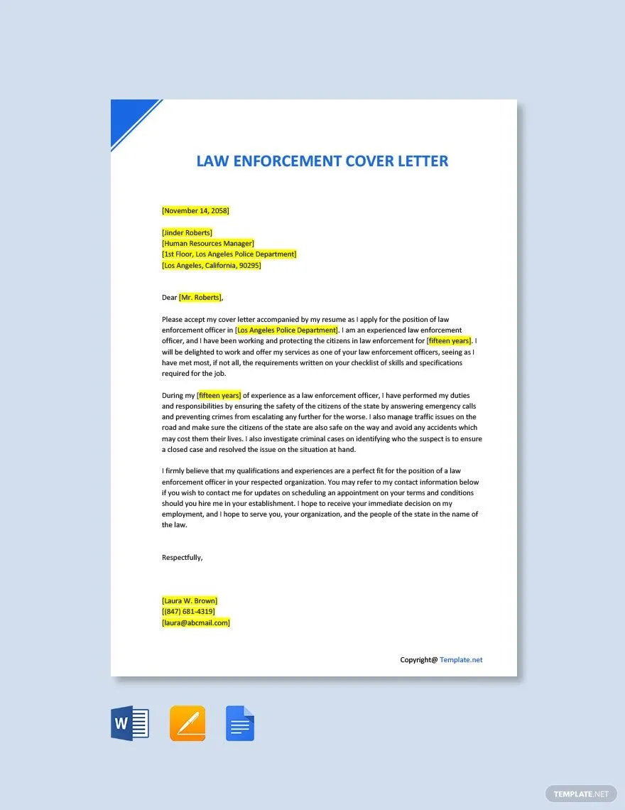 37028 cover letter purpose