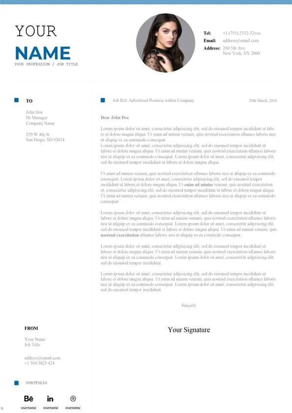 37029 cover letter example layout