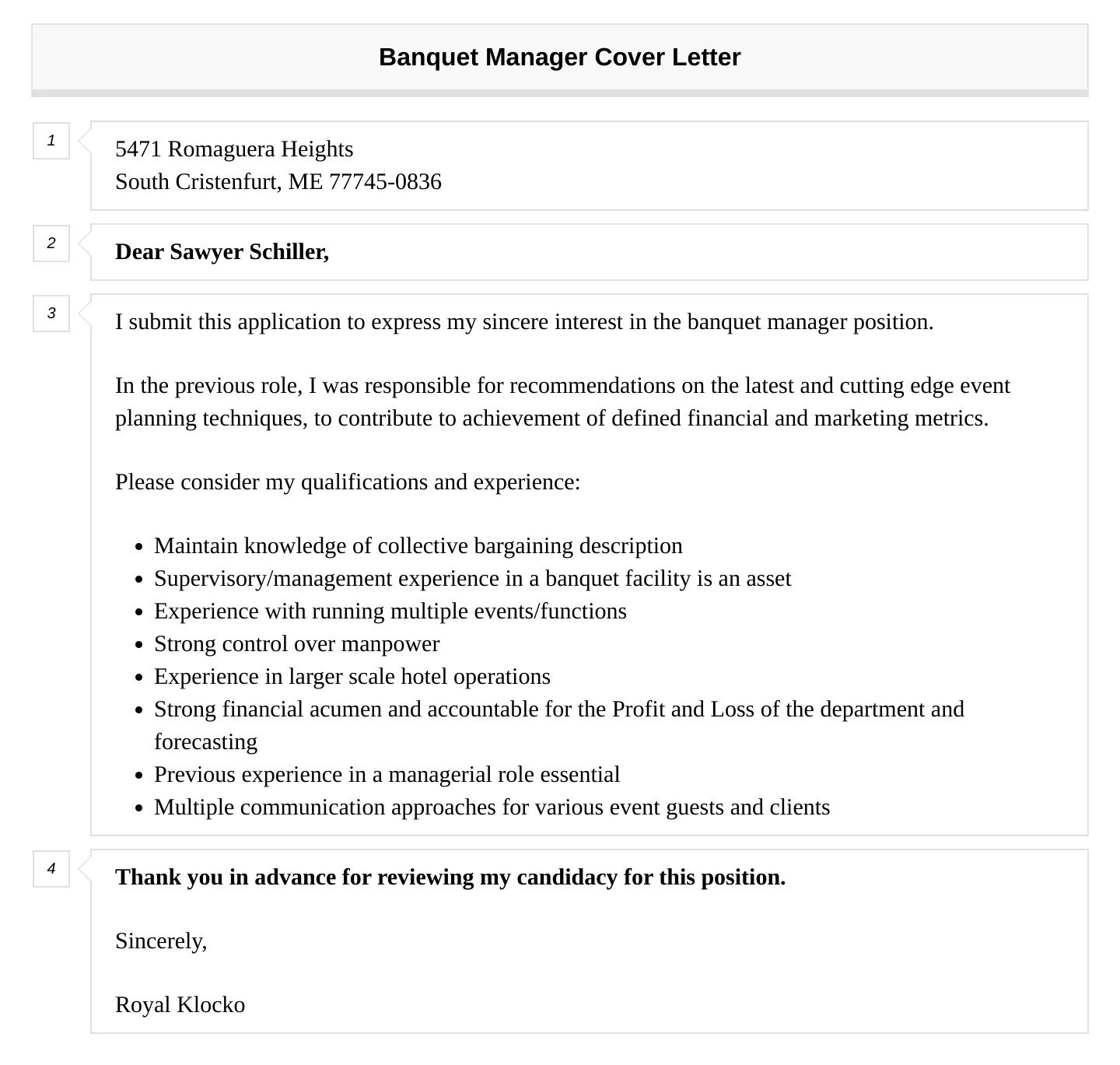 37036 cover letter formatting