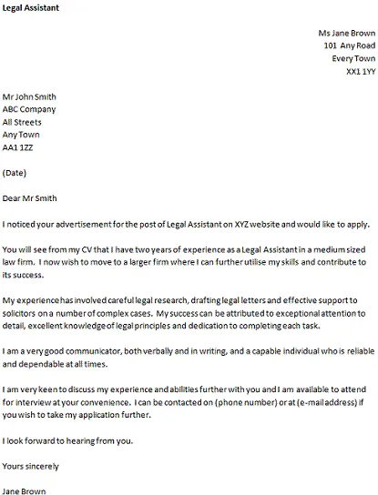 37040 cover letter structure
