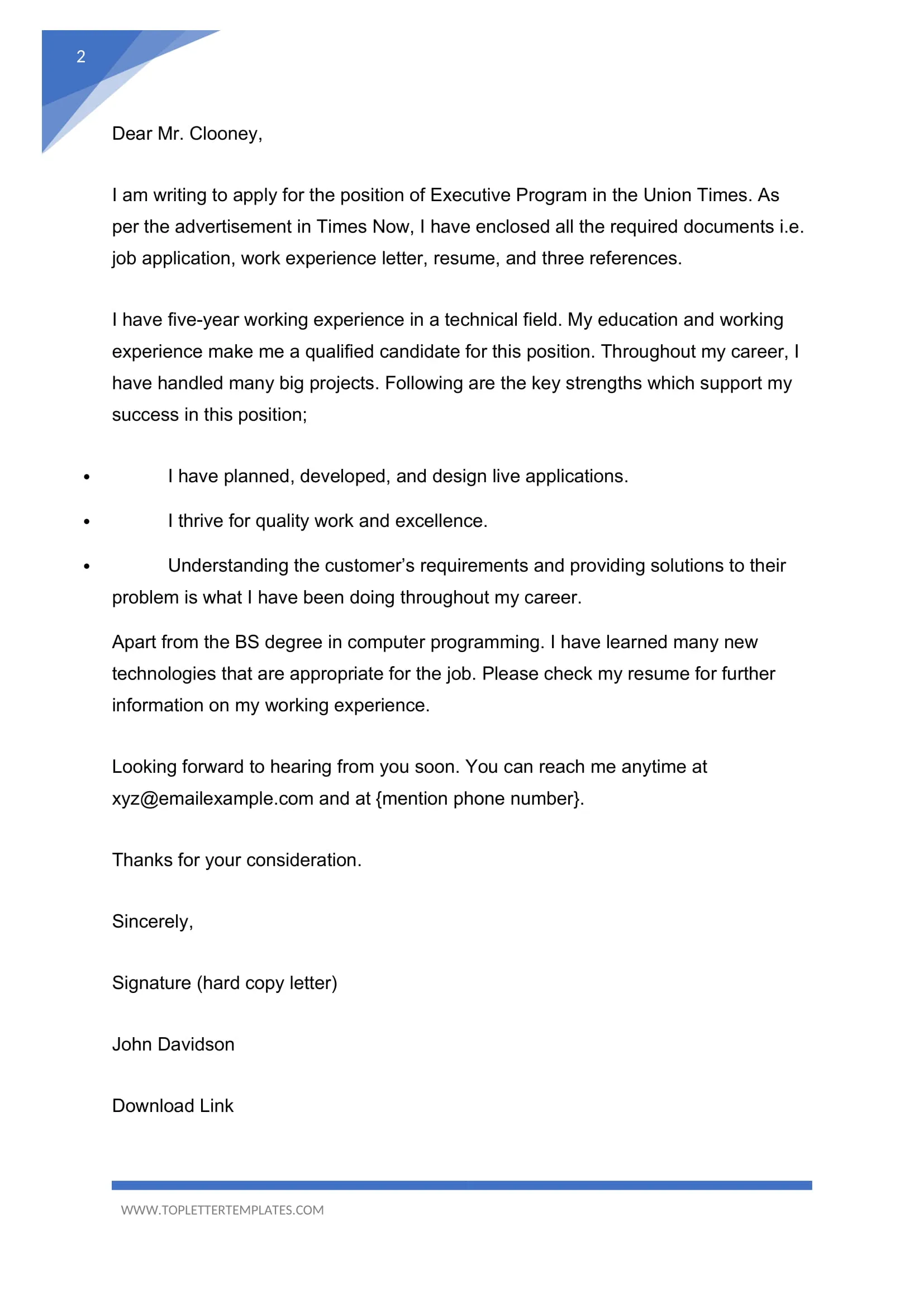 37047 cover letter tips