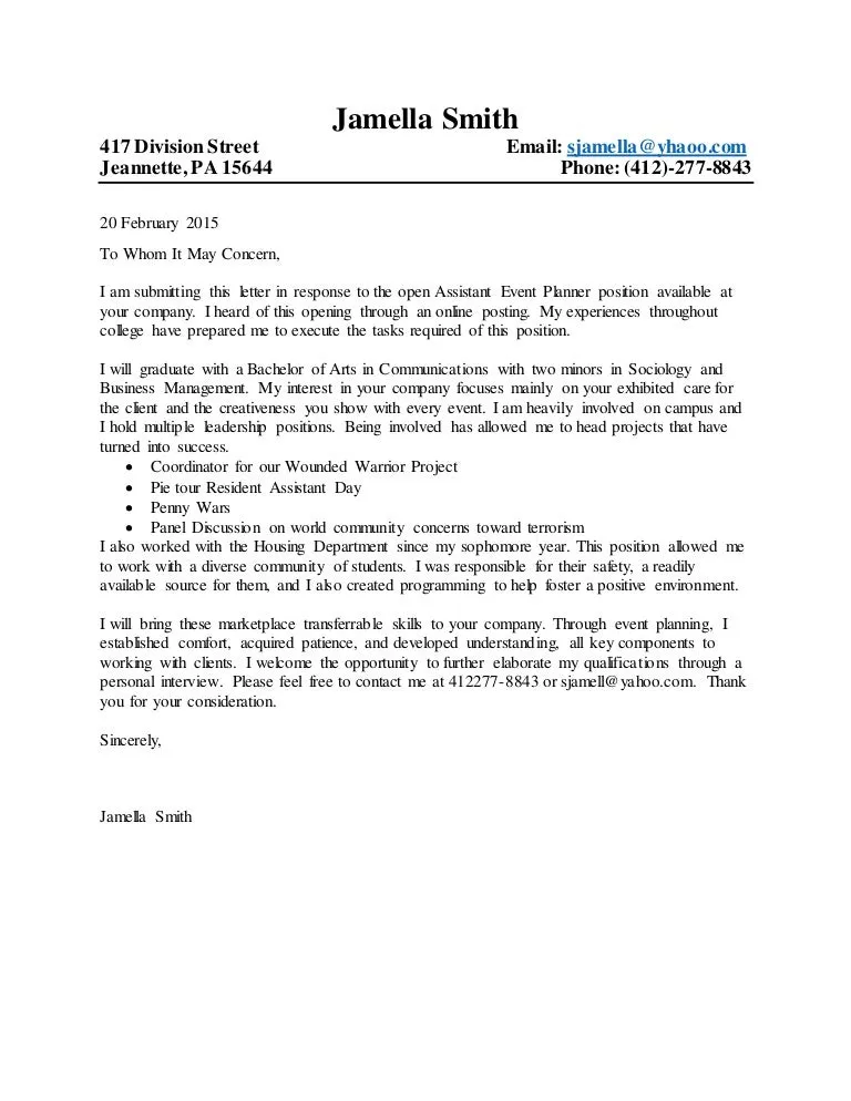 37056 formatting cover letter