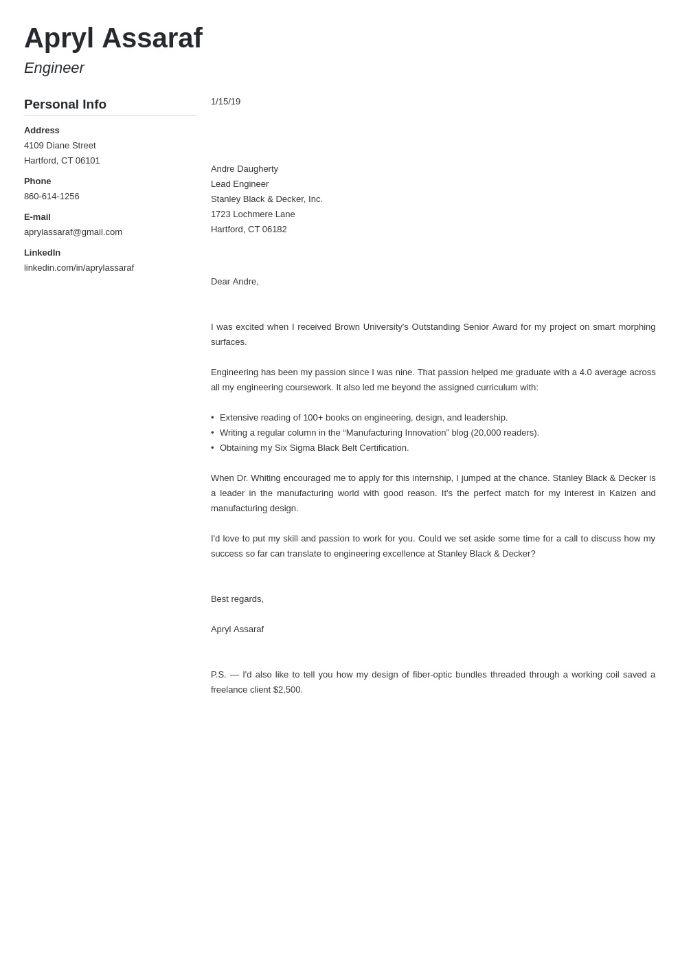 37057 tailoring cover letter