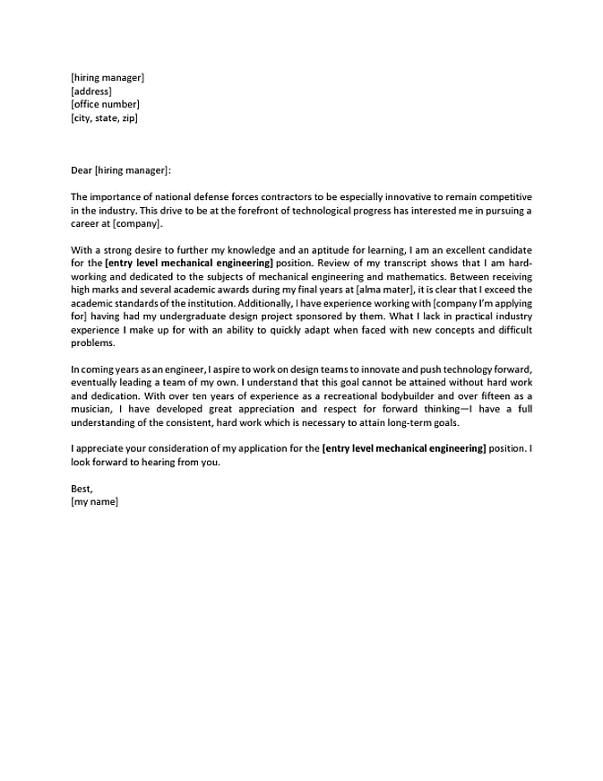 37066 tailoring cover letter