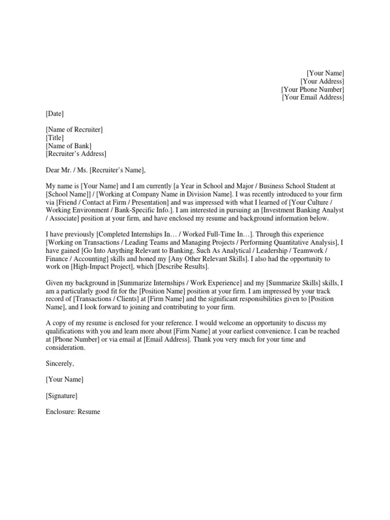 37071 investor cover letter call to action
