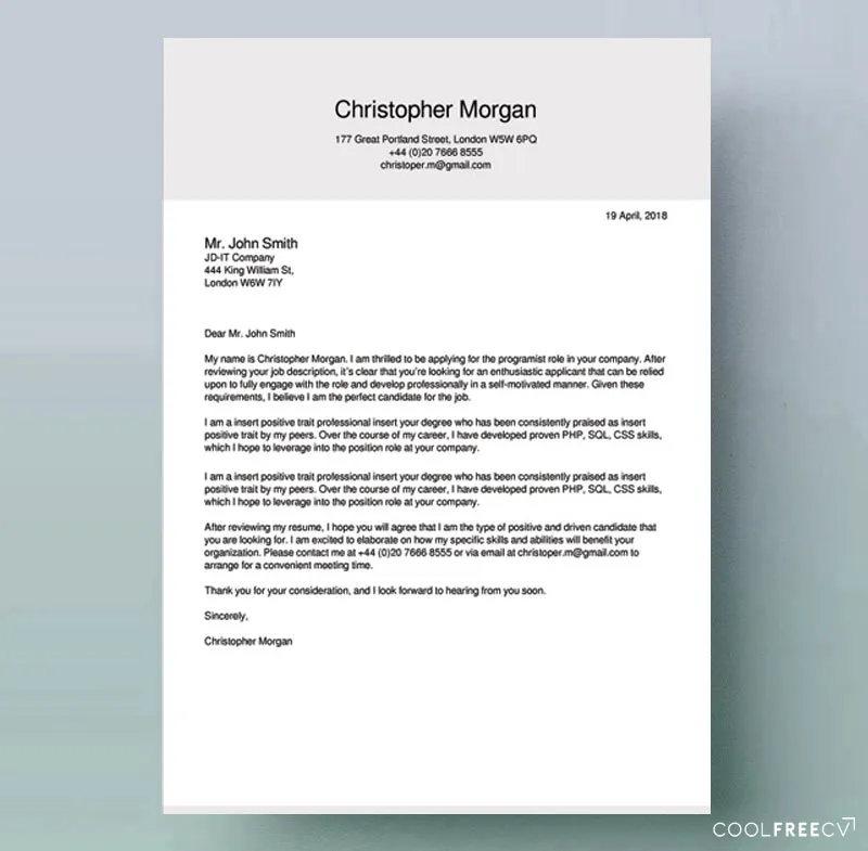 37078 cover letter example