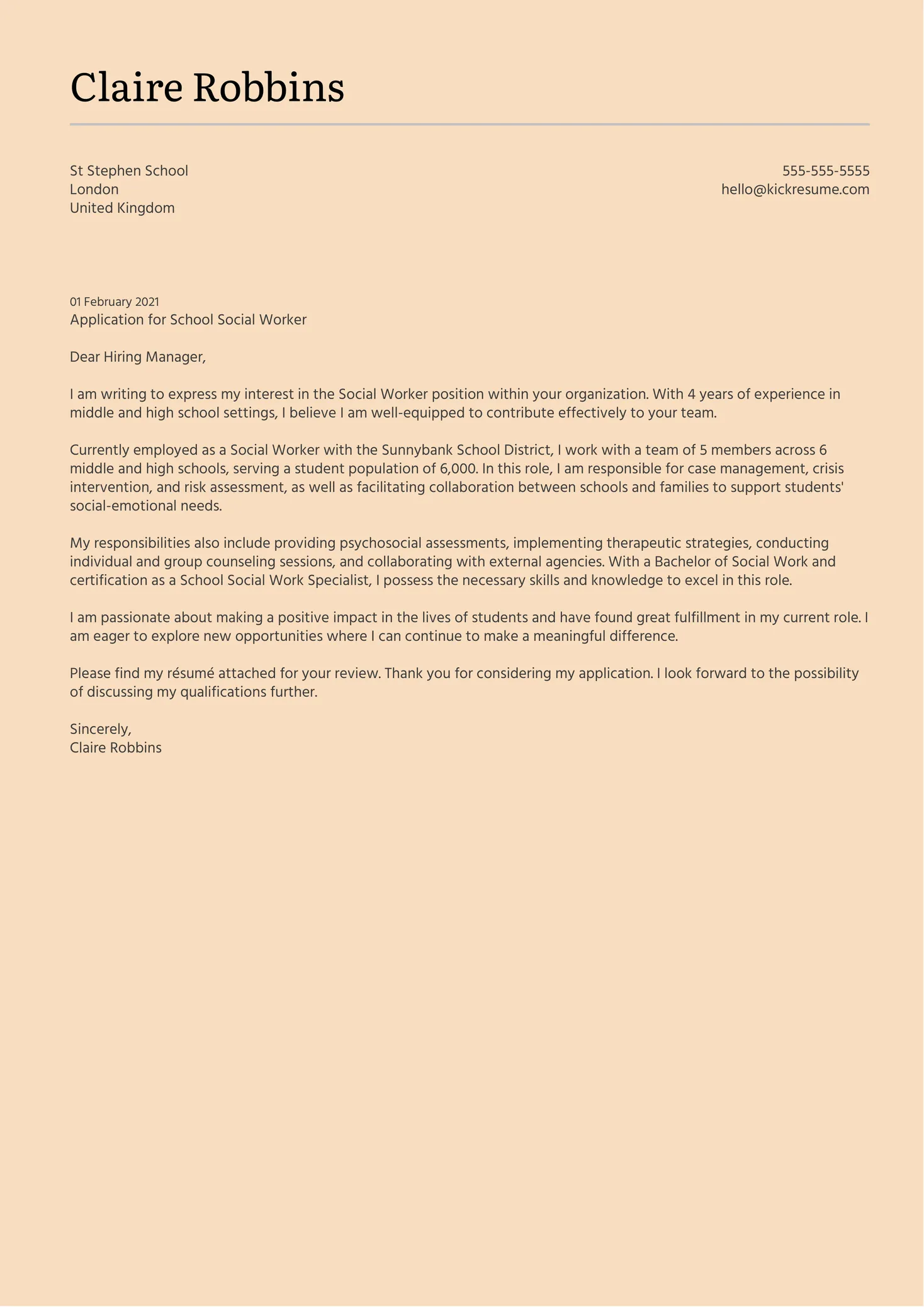 37084 tailoring cover letter