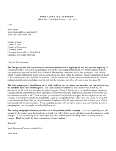 37089 cover letter formatting