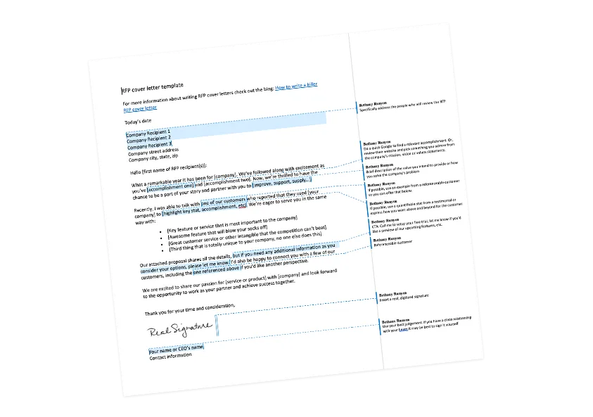 37123 rfp email best practices