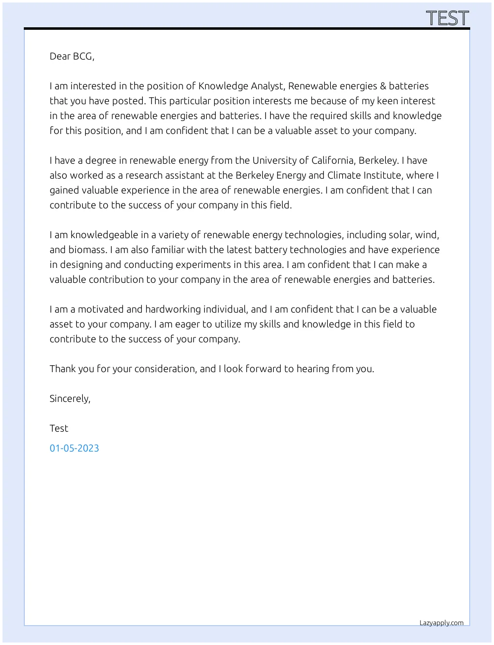 37138 bcg cover letter examples