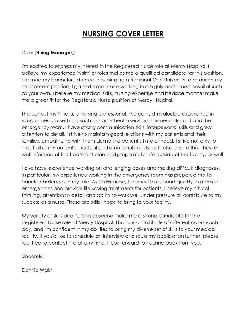 37144 formatting cover letter
