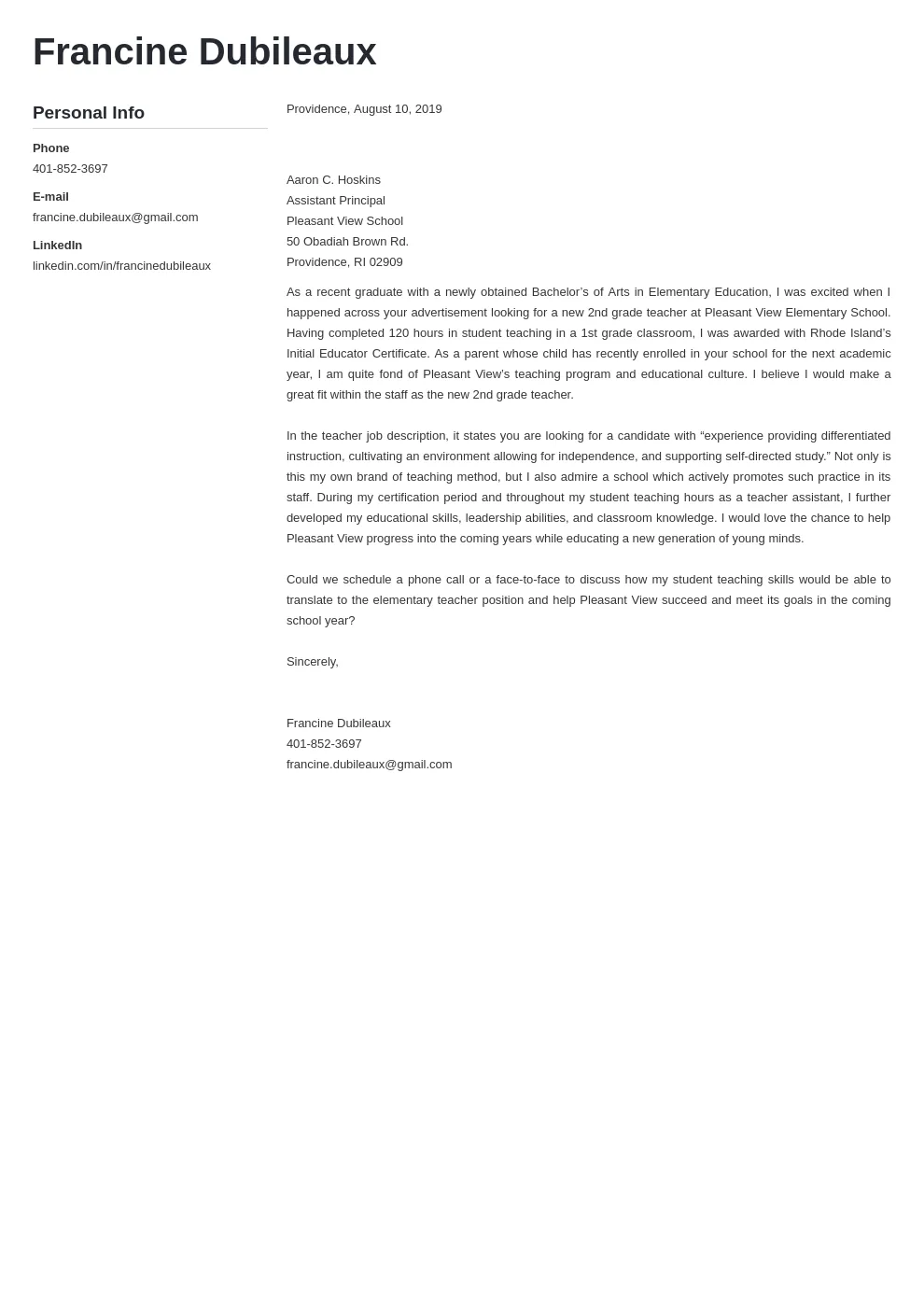 37146 teacher cover letter skills