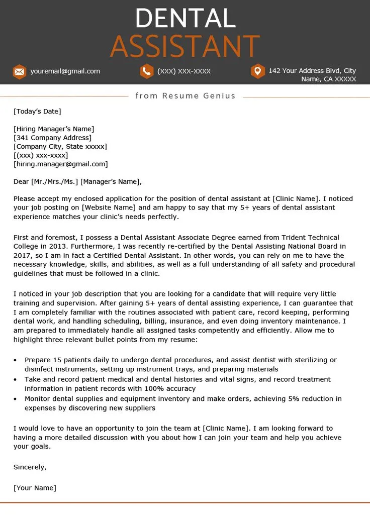 37158 professional cover letter