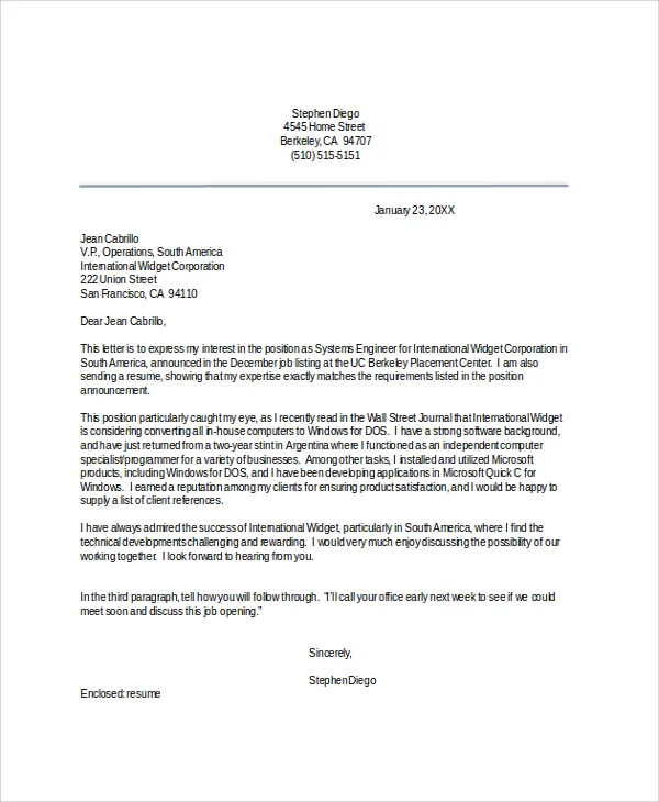37162 cover letter resume sample 1