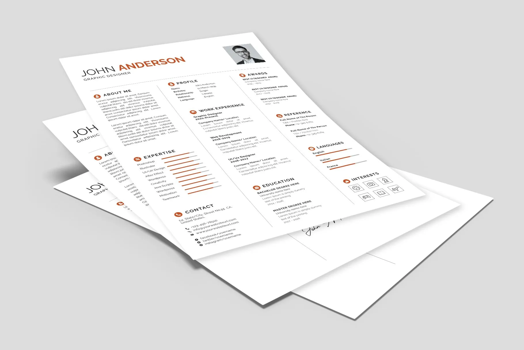 37167 resume font choices