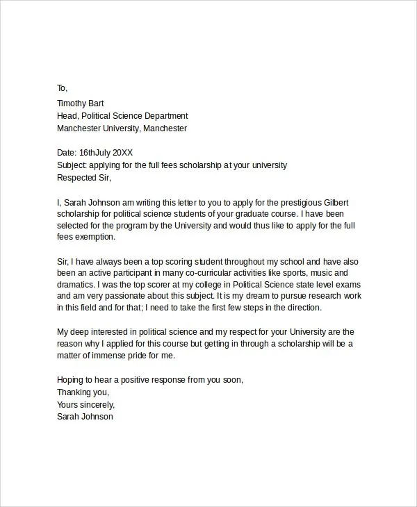 37182 scholarship cover letter closing
