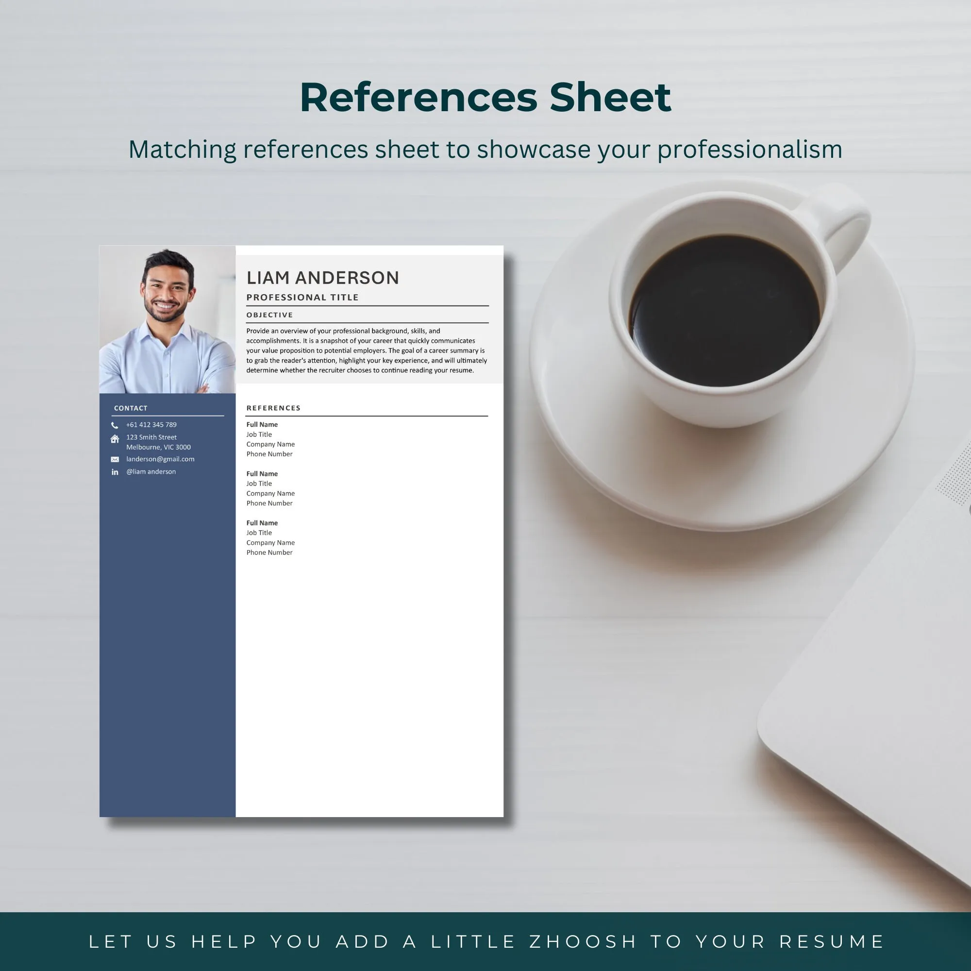 43925 contact information resume