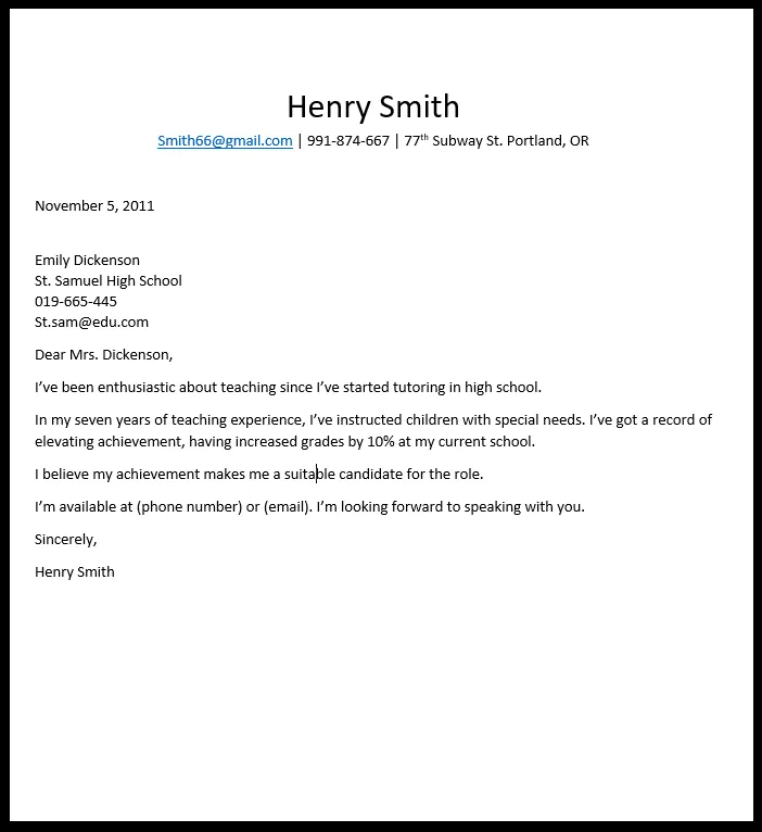 43927 cover letter mistakes