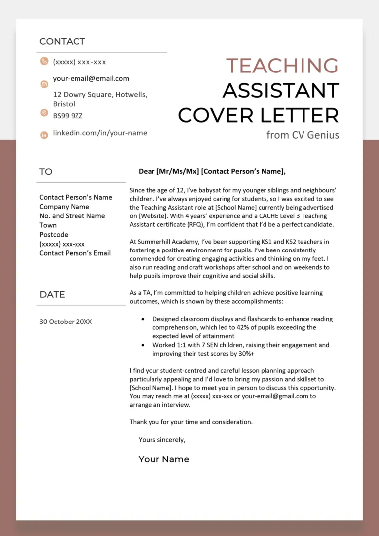 43939 cover letter formatting