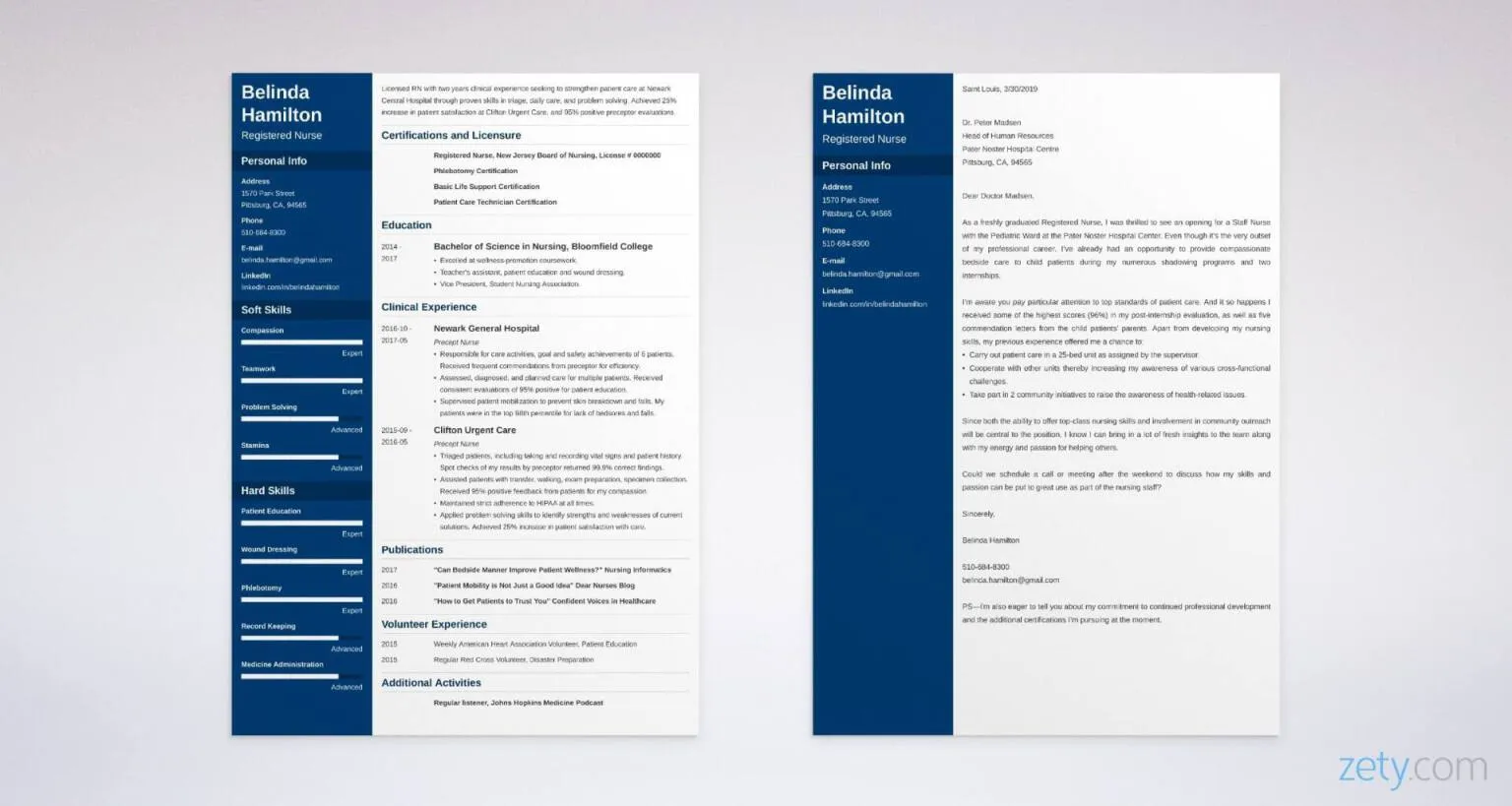 43944 rn cover letter header