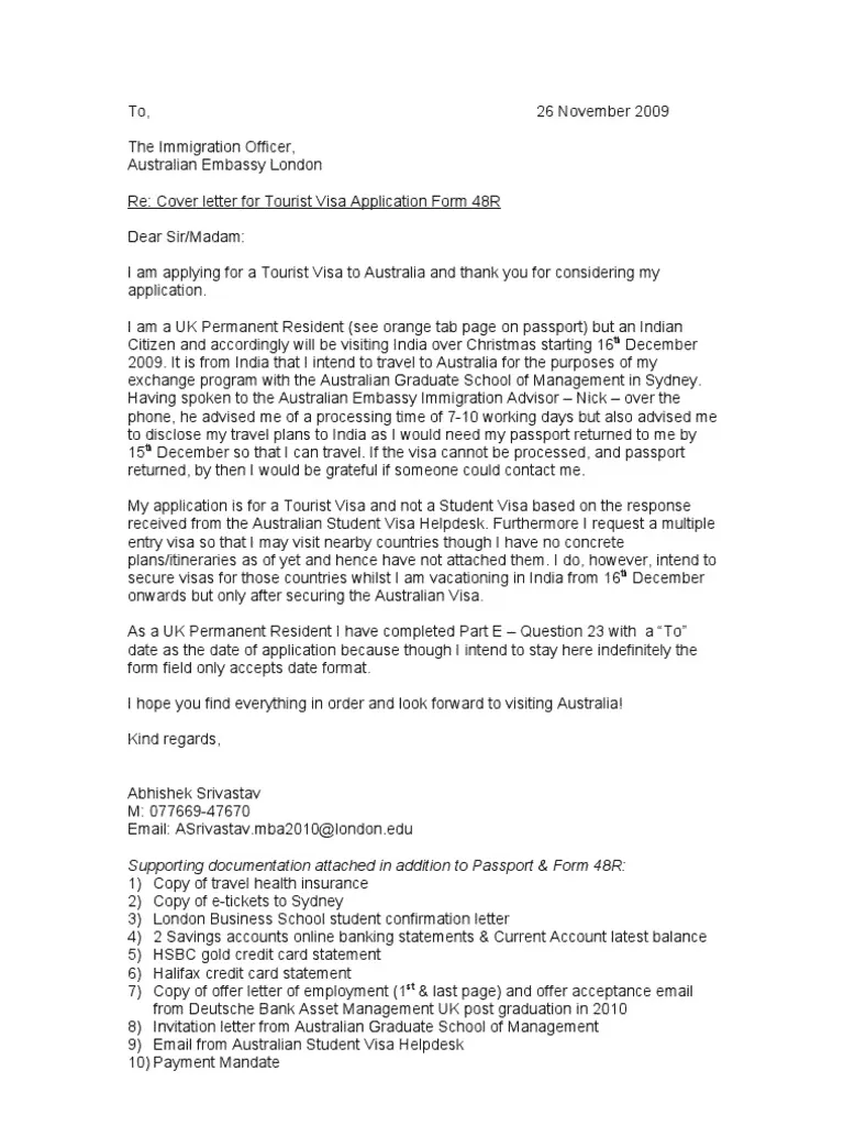 43953 uk visa travel itinerary