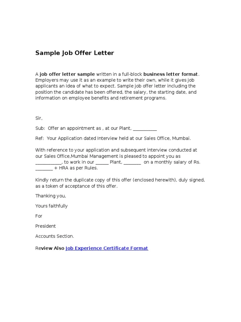 43960 job offer cover letter 3