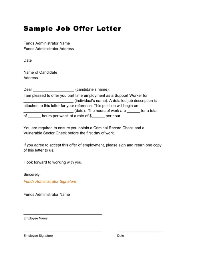43960 job offer cover letter 5