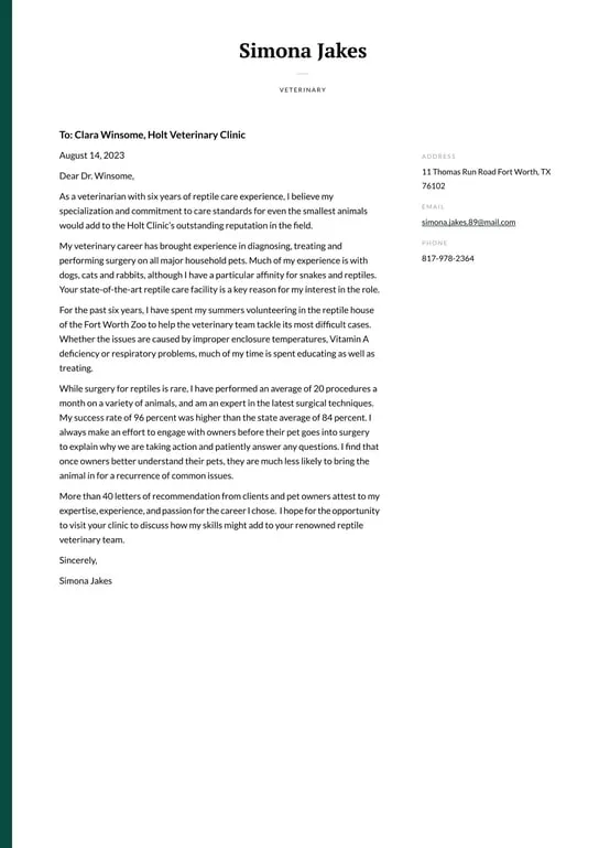 43963 veterinary passion