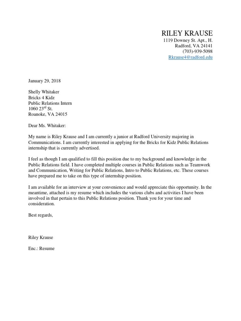 43965 cover letter tips