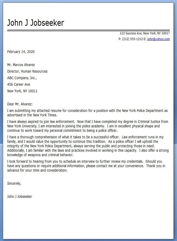 43966 police officer cover letter 6