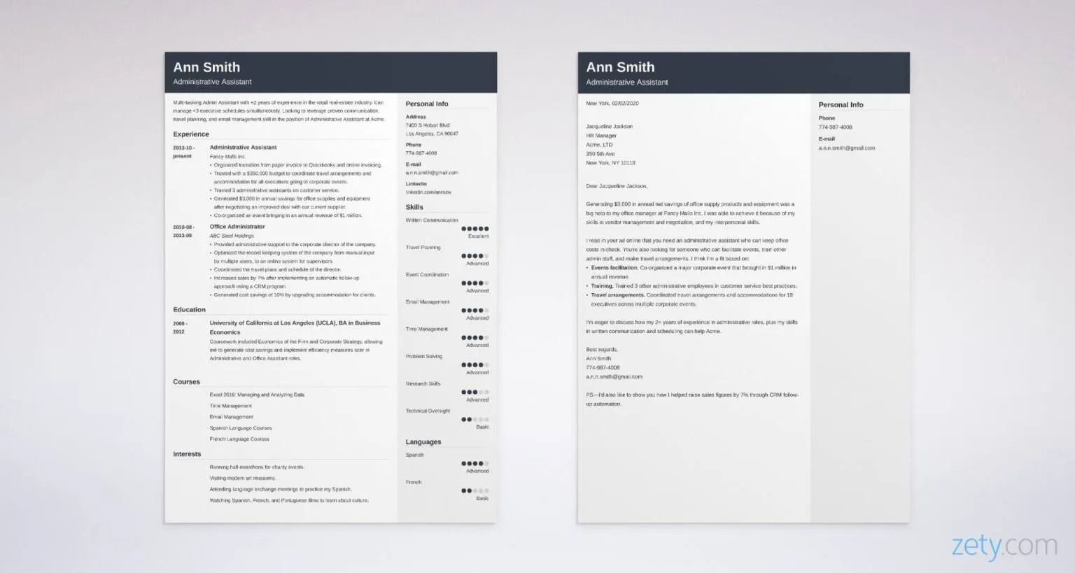 43973 administrative skills