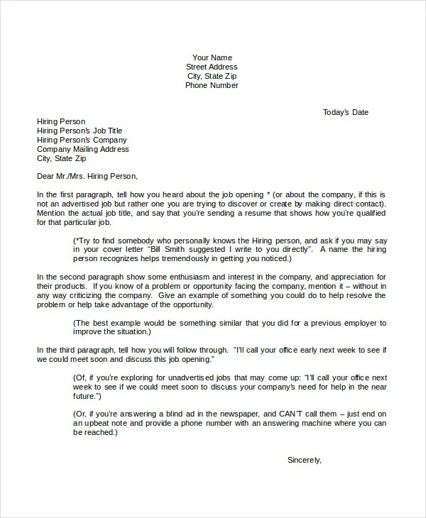 43987 cover letter tips