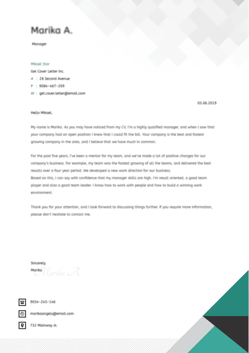 43993 project manager cover letter researching