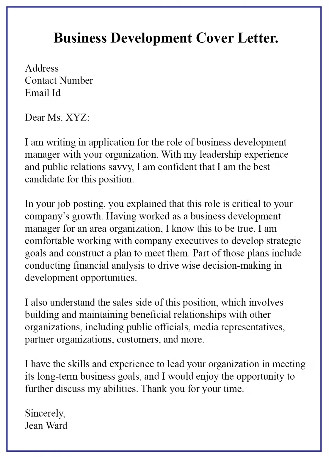 43996 proofreading cover letter