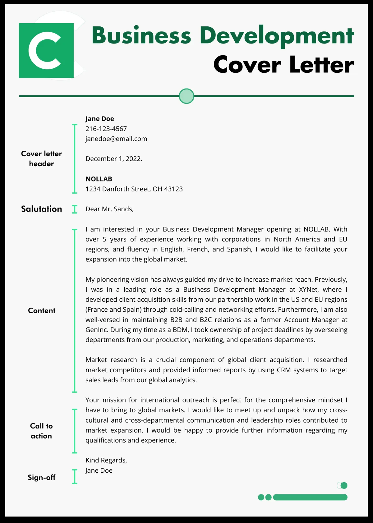 43996 tailoring cover letter